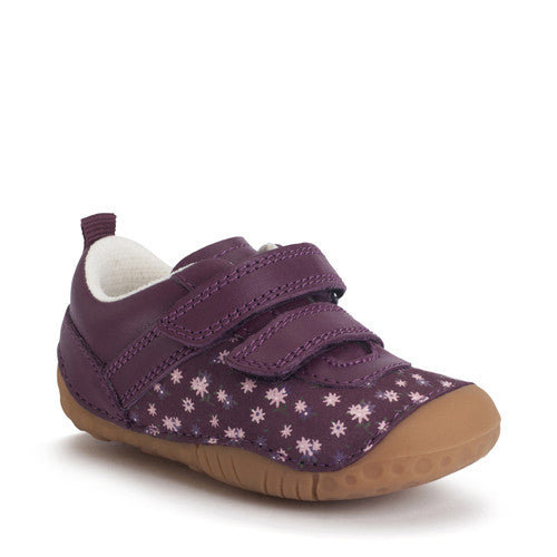 Start-rite 0823_18 Little Smile Burgundy Pre Walkers Girls Shoe