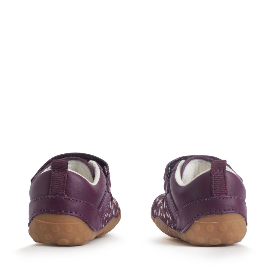 Start-rite 0823_18 Little Smile Burgundy Pre Walkers Girls Shoe