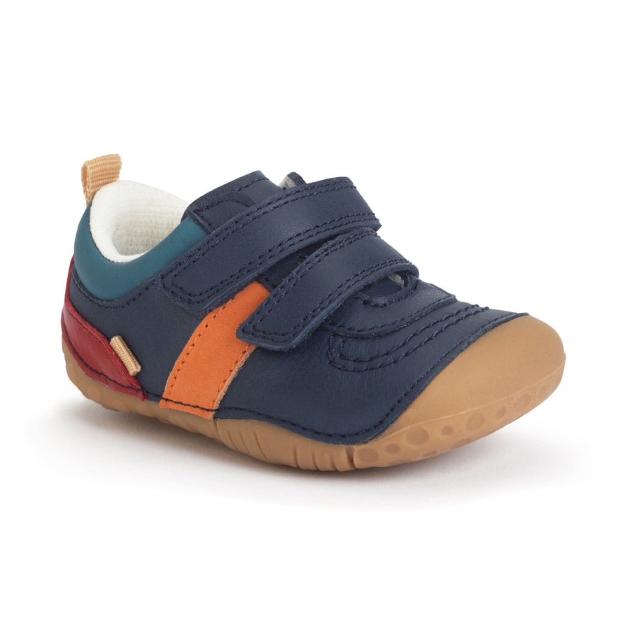 Start-rite 0839_19 Zap Navy Leather Boys Shoe