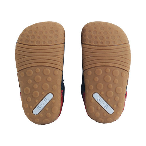 Start-rite 0839_19 Zap Navy Leather Boys Shoe