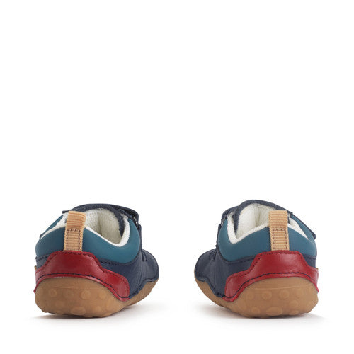 Start-rite 0839_19 Zap Navy Leather Boys Shoe