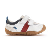 Start-rite 0839_4 Zap White Leather Boys Shoe