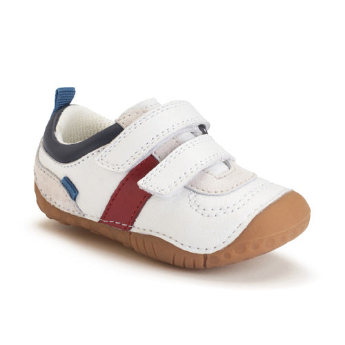 Start-rite 0839_4 Zap White Leather Boys Shoe