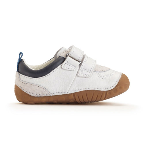 Start-rite 0839_4 Zap White Leather Boys Shoe