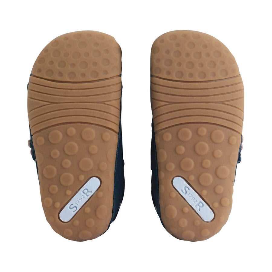Start-rite 0846_9 Lila Navy Leather Girls Pre Walkers Shoe