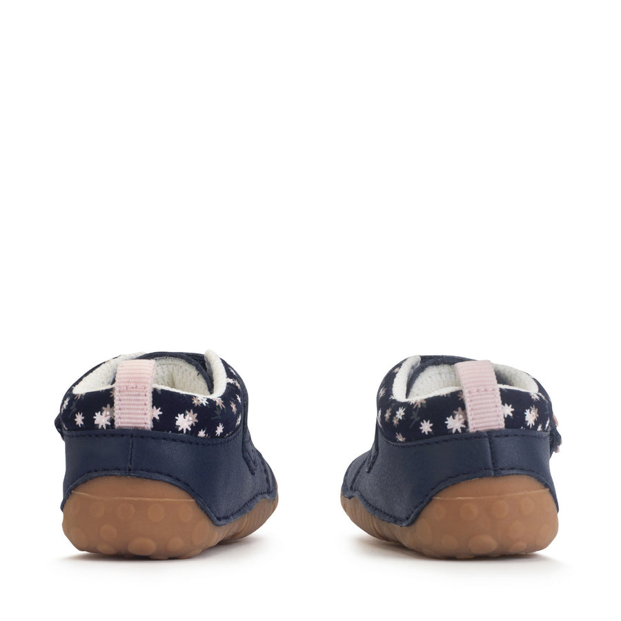 Start-rite 0846_9 Lila Navy Leather Girls Pre Walkers Shoe