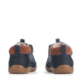 Start-Rite Rove  0857_9 Navy Leather Boys Boot