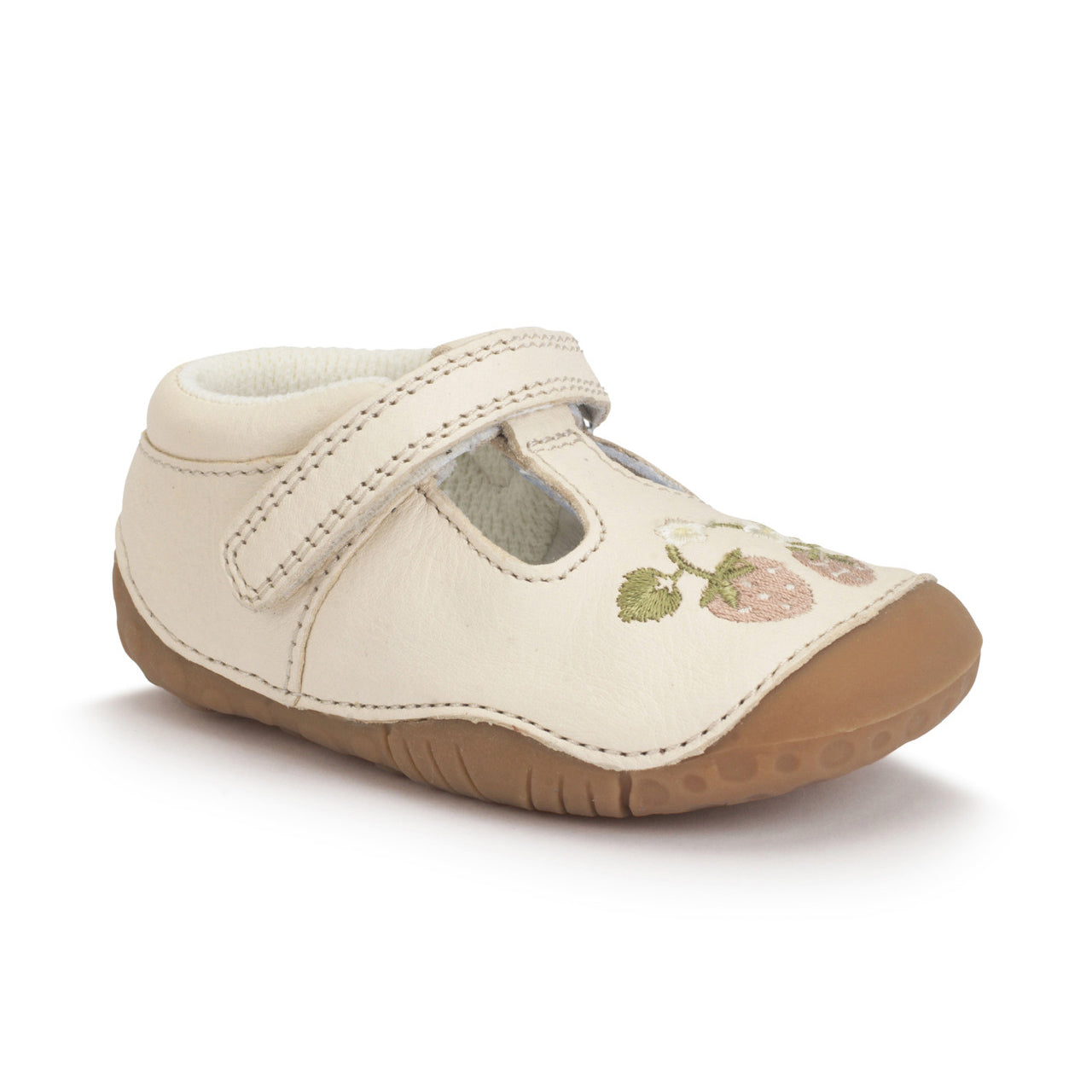 Start-Rite 0858_4 Squish Cream Pre Walkers Girls Shoe