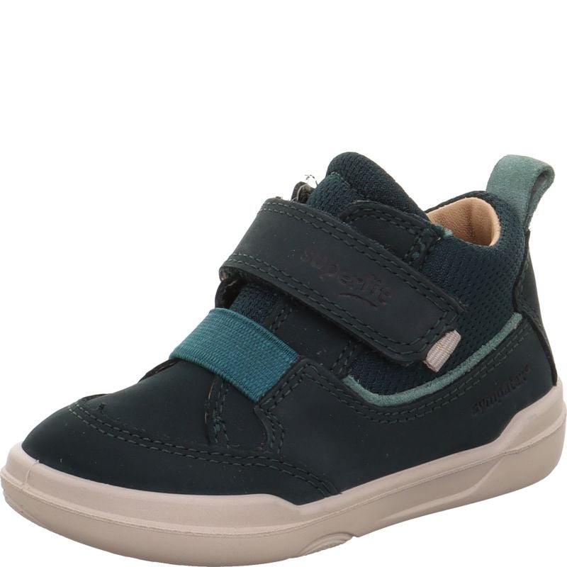 Superfit Superfree 1-000549-7000 Green Barefoot Waterproof Boys Ankle Boot