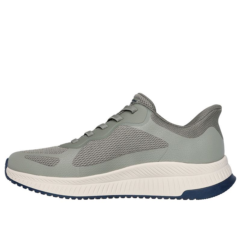 Skechers Mens Slip-Ins Bobs Squad 4 118423 Olive