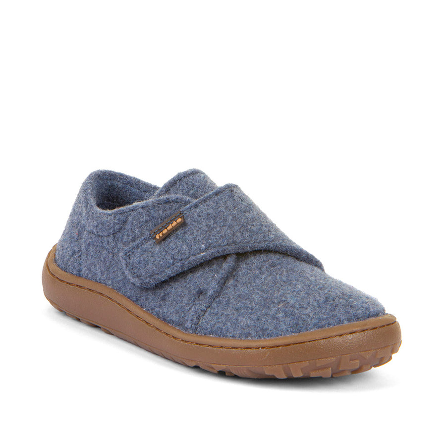 Froddo G1700420-1 Boys / Unisex Denim Blue Barefoot Slipper / House Shoe