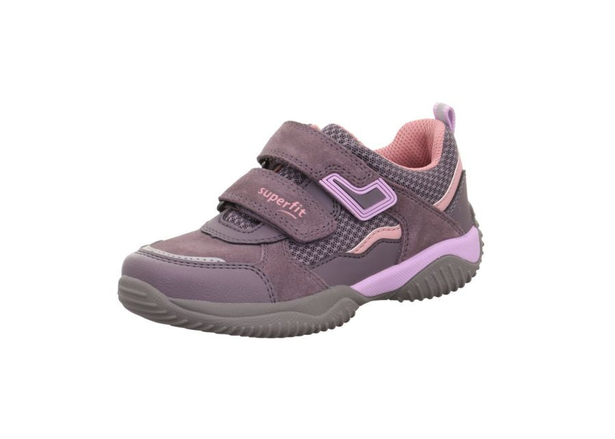Superfit 1-006391-8510 Storm Llilac/Rosa Girls Trainer
