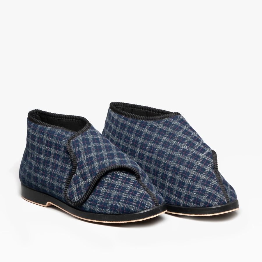 GBS 01792-10956-08 Keswick Blue Mens Slippers Boot