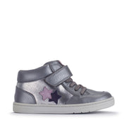 Start-rite Orbit Star 1765_4 Pearlised Slate Grey Girls Ankle Boot