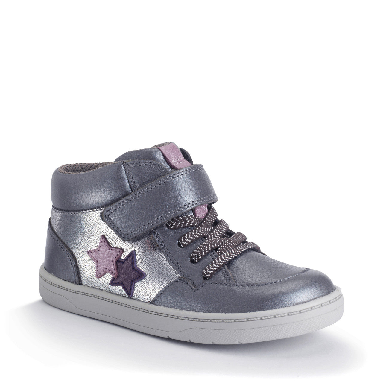Start-rite Orbit Star 1765_4 Pearlised Slate Grey Girls Ankle Boot