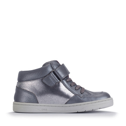 Start-rite Orbit Star 1765_4 Pearlised Slate Grey Girls Ankle Boot