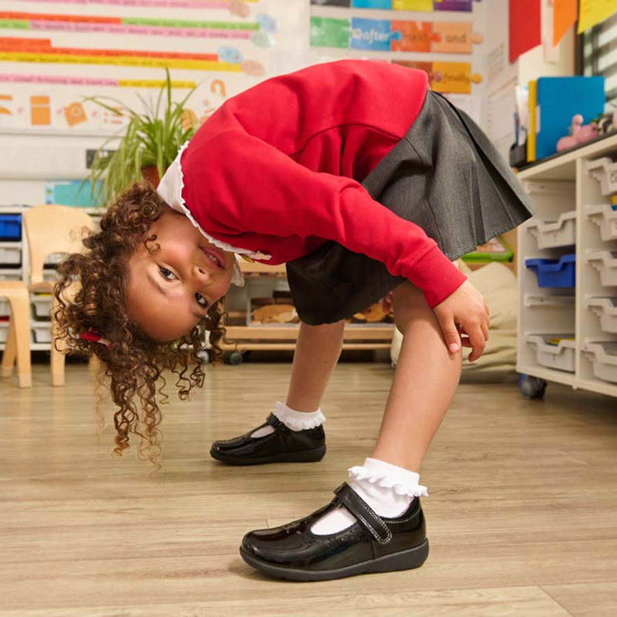 Start-Rite Charlotte 1791_3 Black Patent School Shoes