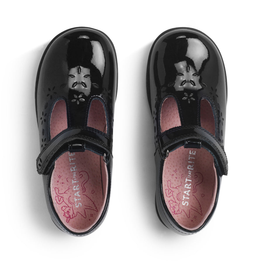 Start-Rite Charlotte 1791_3 Black Patent School Shoes