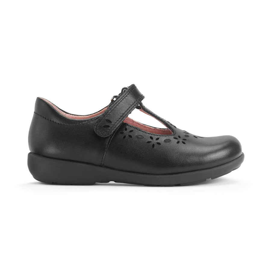 Start-Rite Charlotte 1791_7 Black Leather  School Shoes