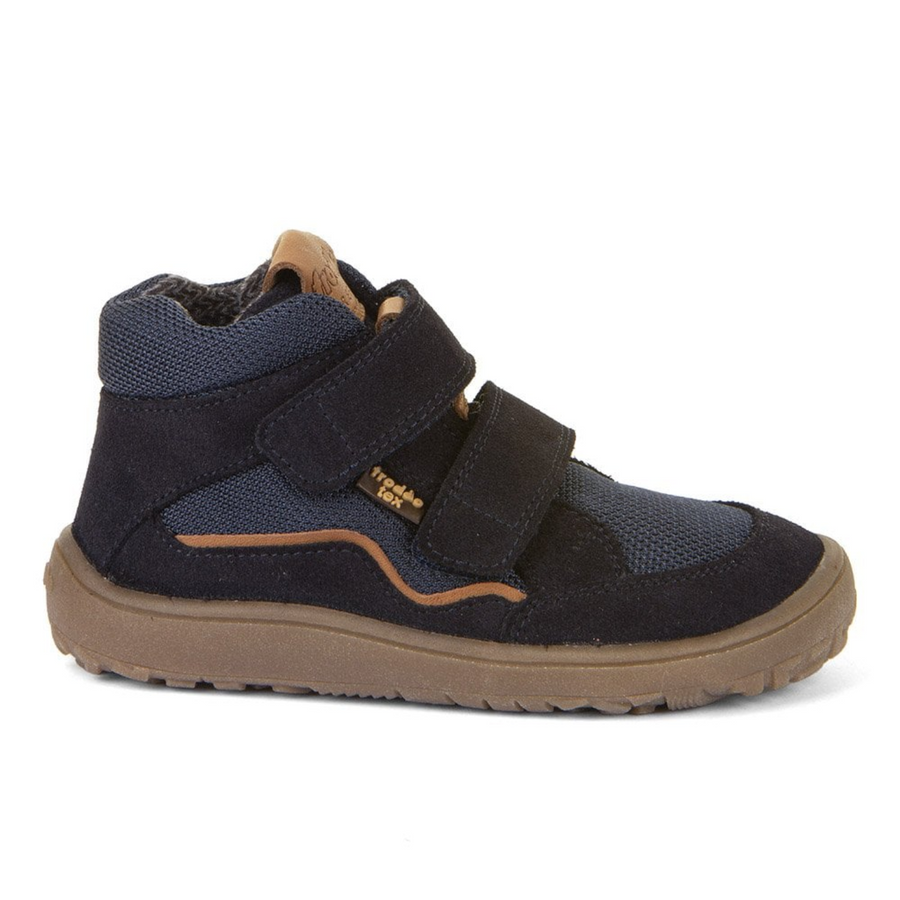 Froddo G3110266 Barefoot Waterproof Boys Dark Blue Boot
