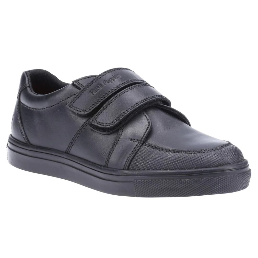 Hush Puppies SANTOS JNR 26000 Boys School Shoes