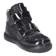 Ricosta Cathy Leather Black School Boot 7303802-090