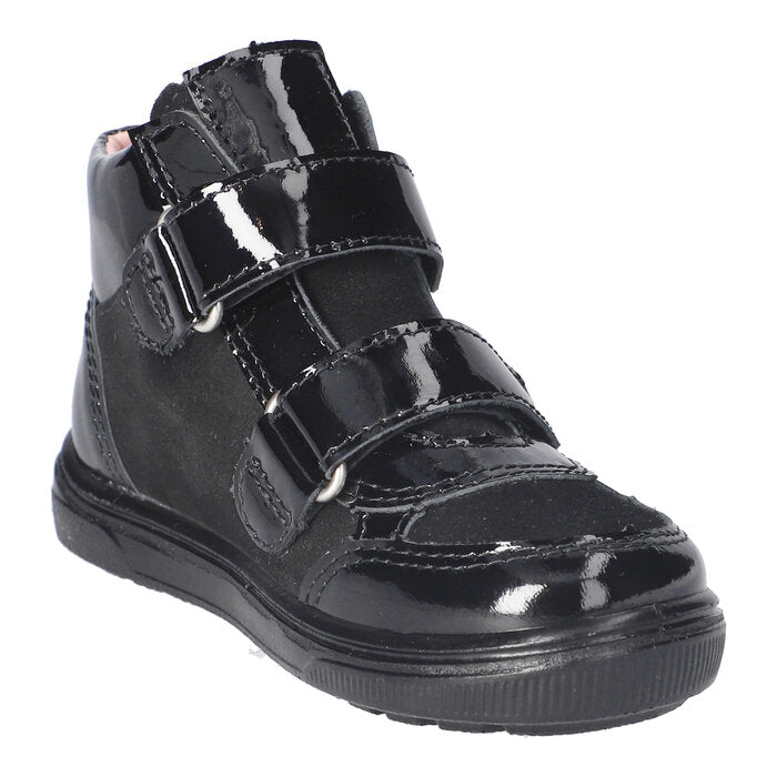Ricosta Cathy Leather Black School Boot 7303802-090