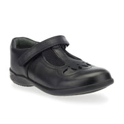 Start-Rite Poppy 2747_7 Girls Black Leather School Shoe