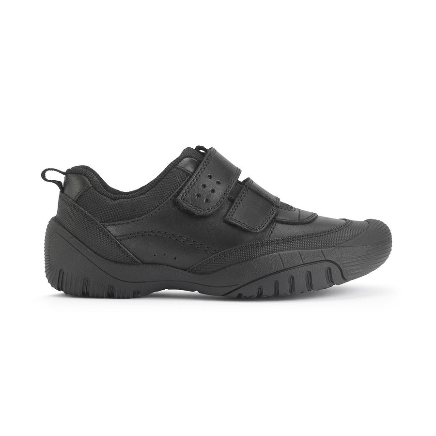 Start-Rite Quad 2840_7 Black Leather School Shoe