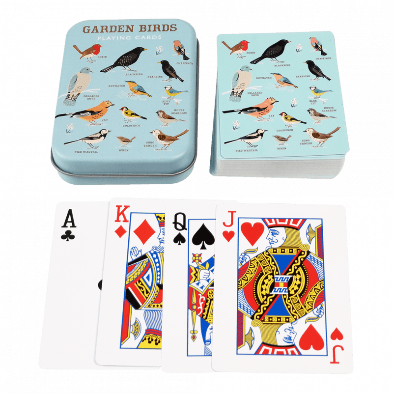 Rex Garden Birds Playing Cards