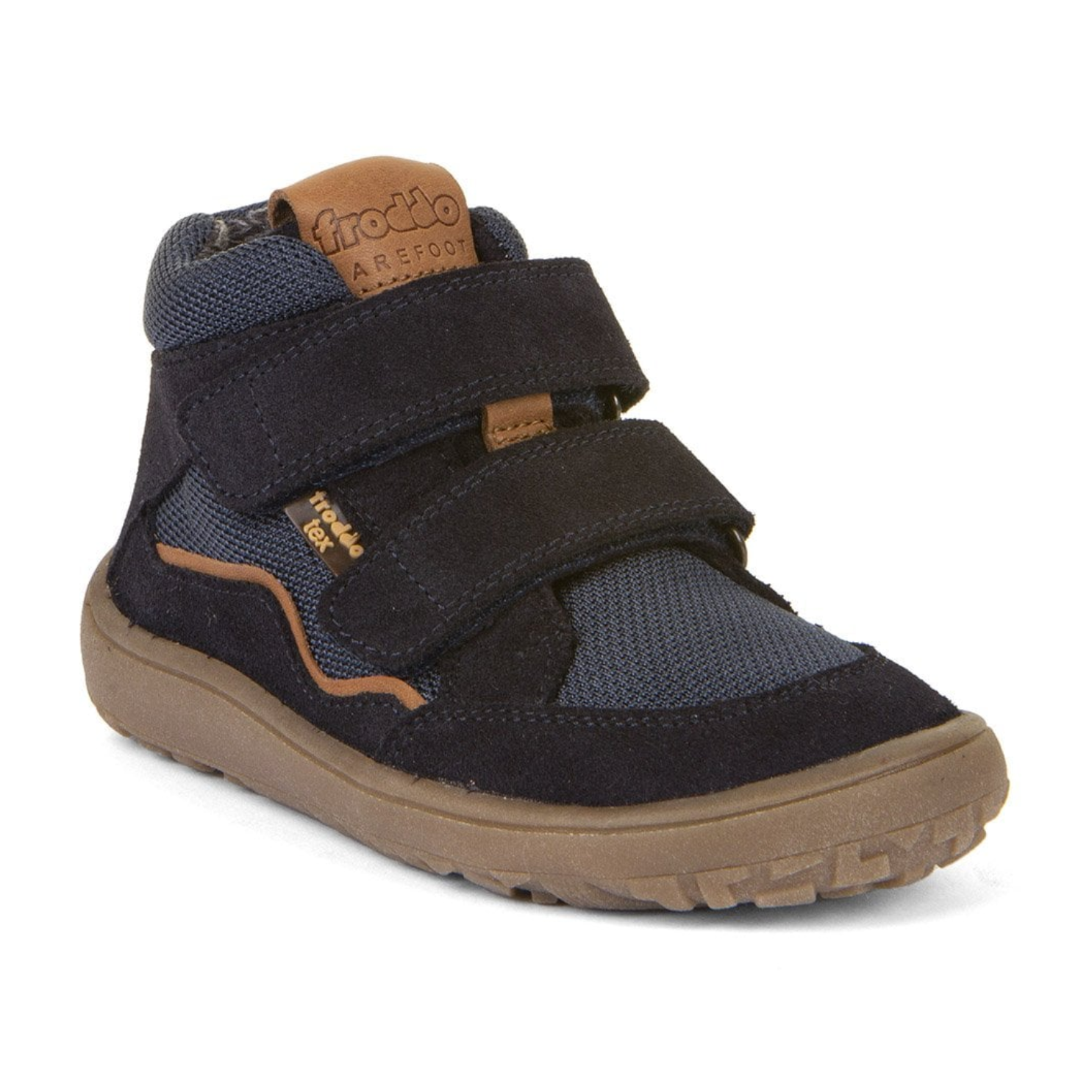 Froddo G3110266 Barefoot Waterproof Boys Dark Blue Boot