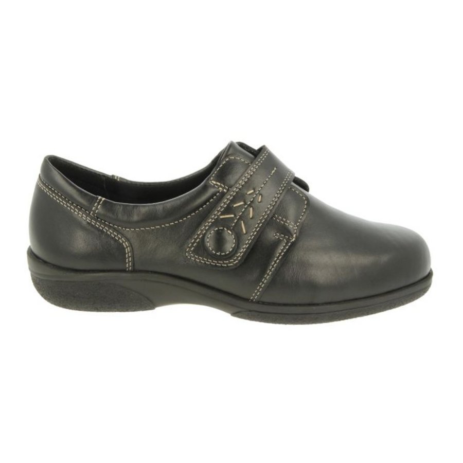 Db Shoes RORY 70989A Black 2V or 6V Width Shoe
