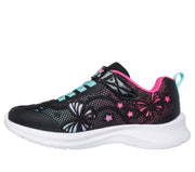 Skechers Jumpsters 2.0 Butterfly Flush 303380L Black / Multi Girls Trainer