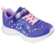 Skechers Jumpsters 2.0 Butterfly Flush 303380L Girls Navy / Multi Trainer