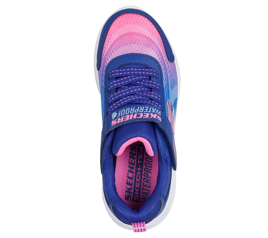 Skechers 303452L Bounder Hydra Cool Girls Waterproof Navy Trainer
