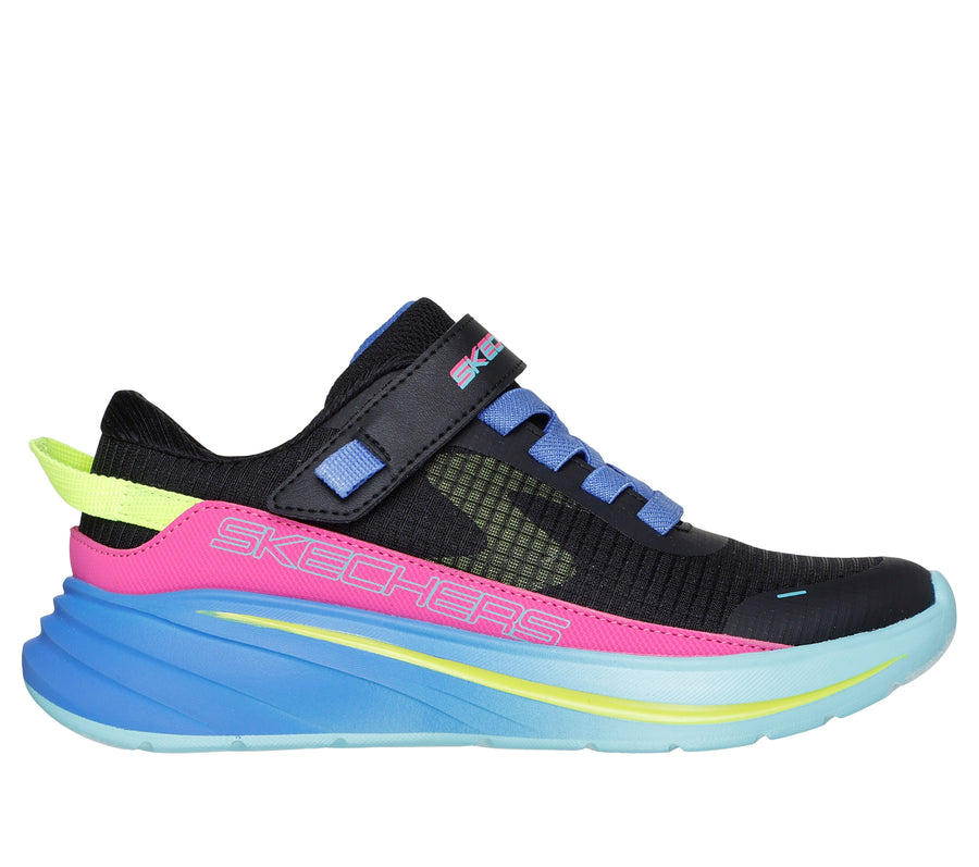 Skechers 303571L Wave 92 Imara Lite BKMT BLACK Girls Trainer