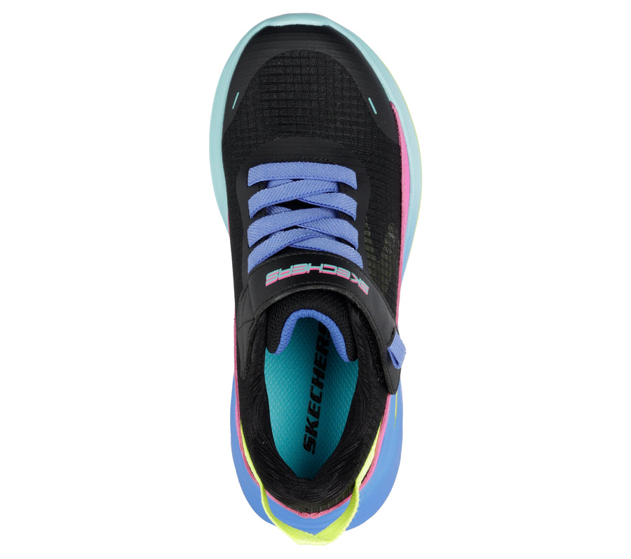 Skechers 303571L Wave 92 Imara Lite BKMT BLACK Girls Trainer