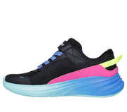 Skechers 303571L Wave 92 Imara Lite BKMT BLACK Girls Trainer