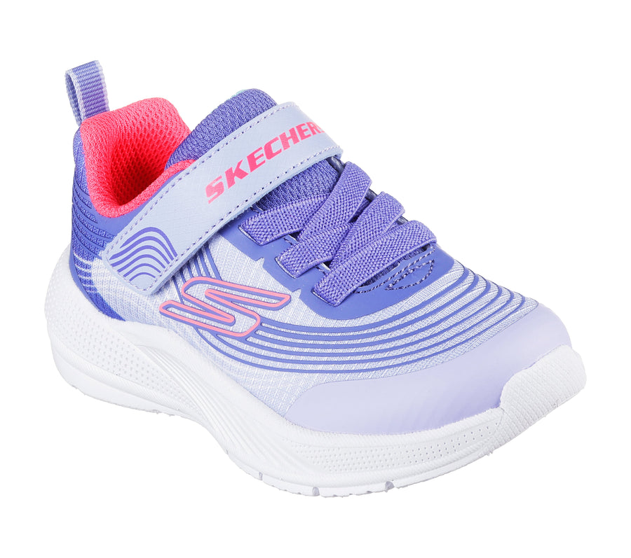 Skechers Microspec Advance 303575N Girls Lavender Trainer