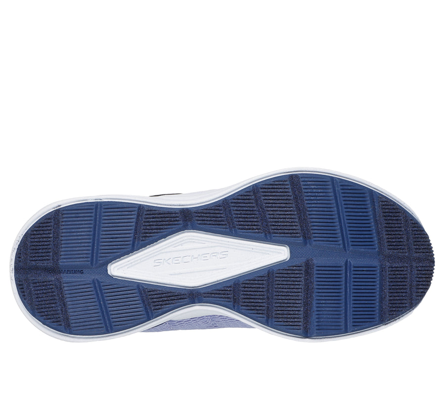 Skechers Microspec Tread 303642L Girls Periwinkle Trainer