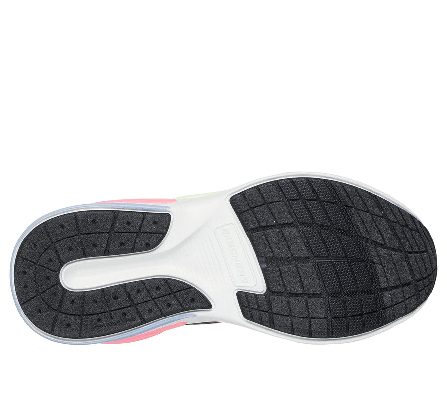 Skechers S2K 303697L BKMT BLACK/MULTI Girls Trainer