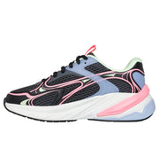 Skechers S2K 303697L BKMT BLACK/MULTI Girls Trainer