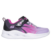 Skechers Sola Glow Colour Bright 303713L Girls Multi Lights Trainer
