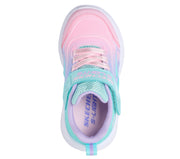 Skechers Sola Glow Clolour Breeze 303713N Girls Lights Trainer