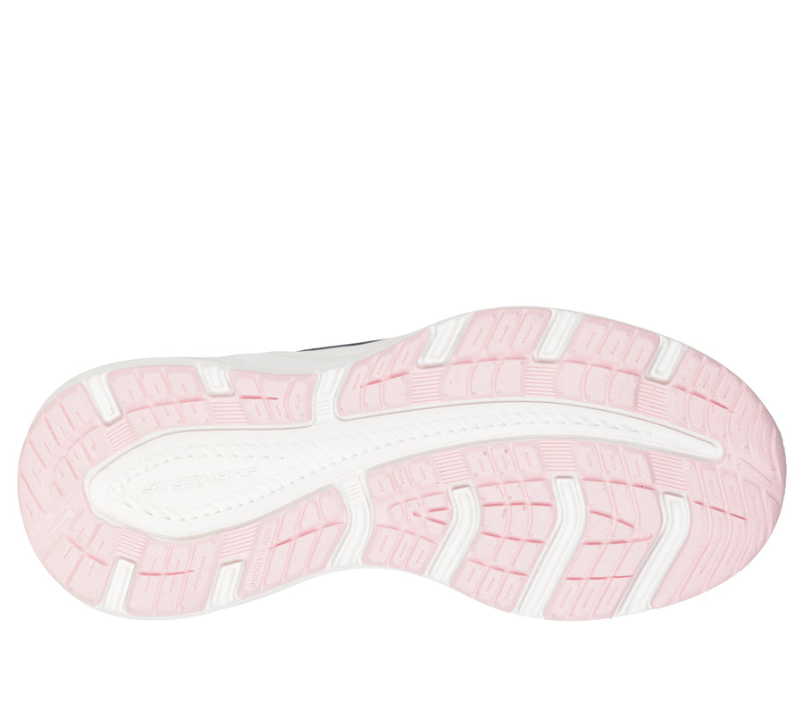 Skechers Edgeride 303982L Girls Navy / Lavender Trainer