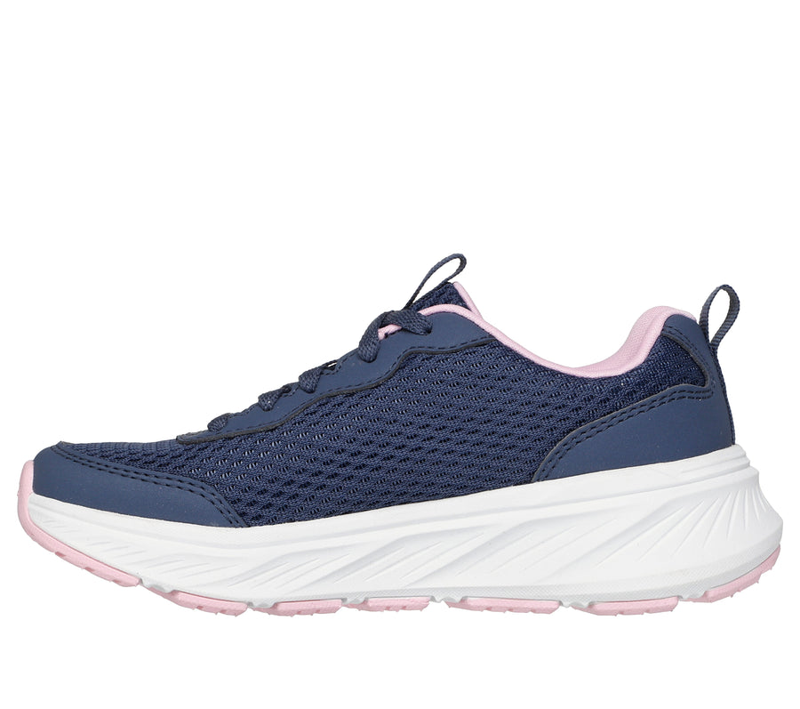 Skechers Edgeride 303982L Girls Navy / Lavender Trainer