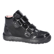 Ricosta Cathy Leather Black School Boot 7303802-090