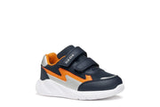Geox B SPRINTYE BOY C B564UC 0BC14 C0659 Boys Navy / Orange Trainer