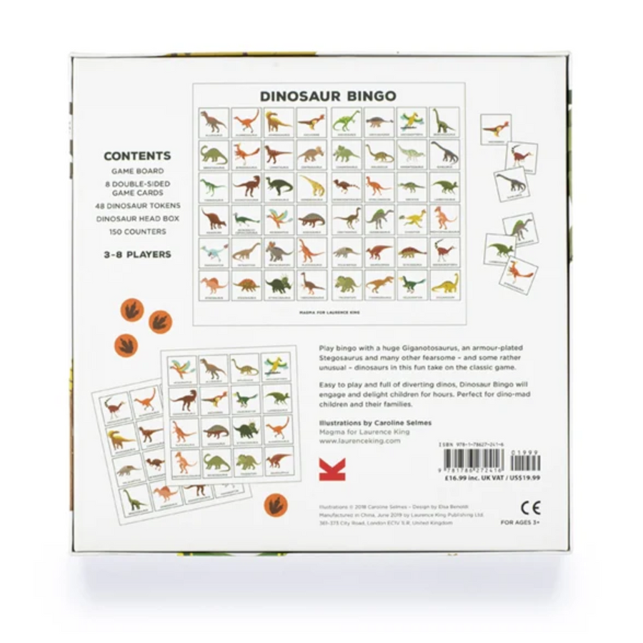 Laurence King Dinosaur Bingo