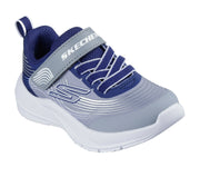 Skechers Microspec Advance 403926N Boys Navy / Light Grey Trainer